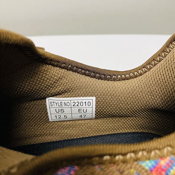 DREAM HORSE Men's Steel Toe Work Safety Shoes Sneakers #22010 Brown Size 12.5 US - Picture 9 of 11